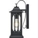 Mallorey 1 Light 13.35 inch Powder Coated Black Outdoor Wall Sconce